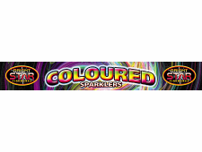 FD200 1006 - Coloured Sparklers 10 Inch - 25 Sparklers (5 packs of 5)