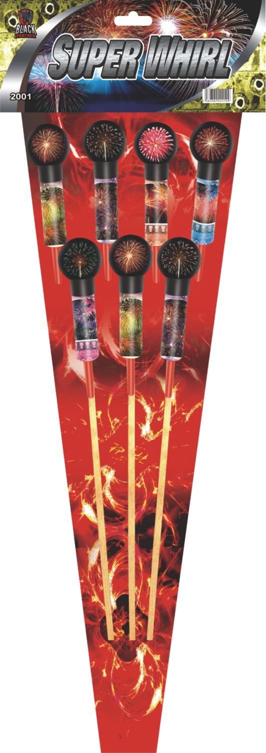 FD270RX 2001- Super Whirl Rocket 7 pce