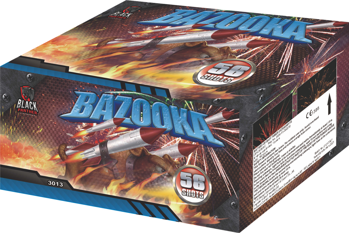 FD256X 3013- Bazooka 56 Shot Barrage