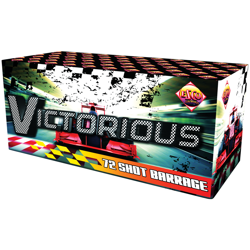 FD244 2464 - Victorious 72 Shot Barrage Low Noise