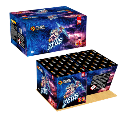 FD257X 329- Zeus Compound  pce 50 Shot Barrage