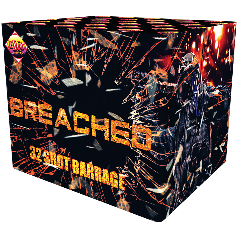 FD240 2457- Breached 32 Shot Barrage FD240 2457- Breached 32 Shot Barrage