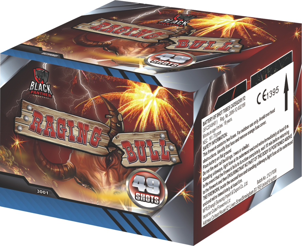 FD82CX 3001- Raging Bull 49 Shot Barrage