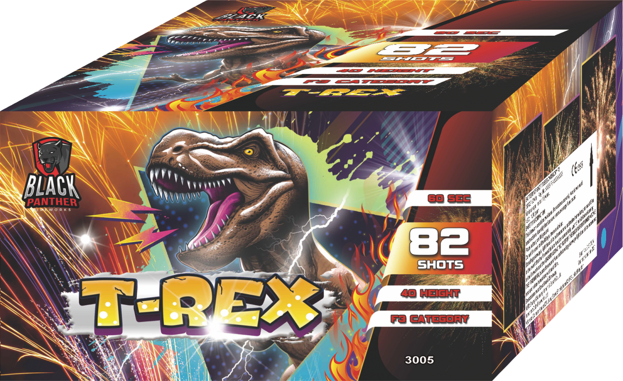 FD251X 3005- T-Rex 82 Shot Barrage