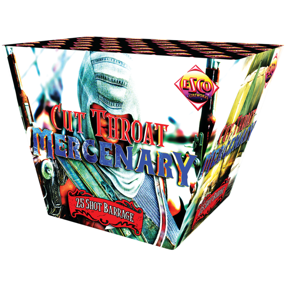 FD94G 2461-Cut Throat Mercenary 25 Shot Barrage