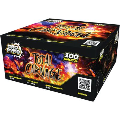 FD344AX 4011 - Trully Outrageous &amp; Total Carnage 100 Shot Barrage