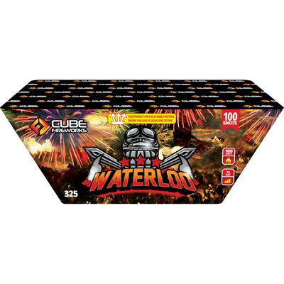 FD122A 325 Waterloo 100 Shot Fan Barrage