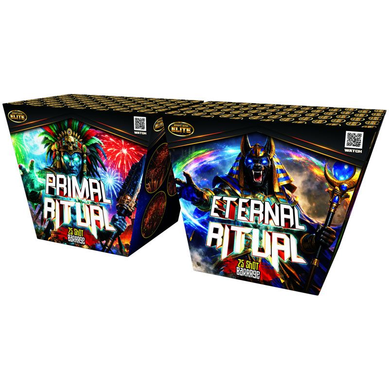FD73A 2491-Primal Ritual &amp; Eternal Ritual Fan Barrage 25 Shot 2Astd