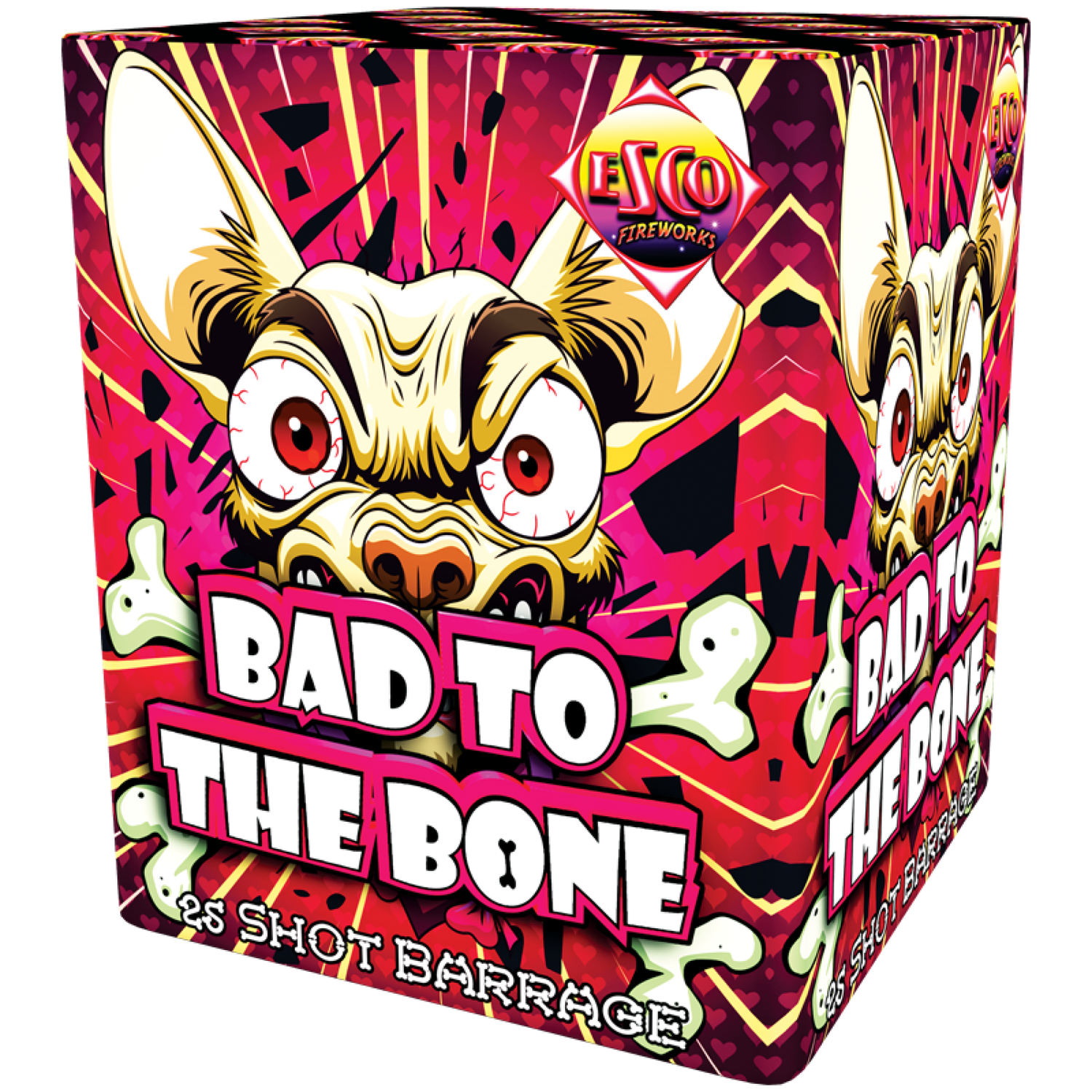 FD31A 2455-Bad To The Bone 25 Shot Barrage