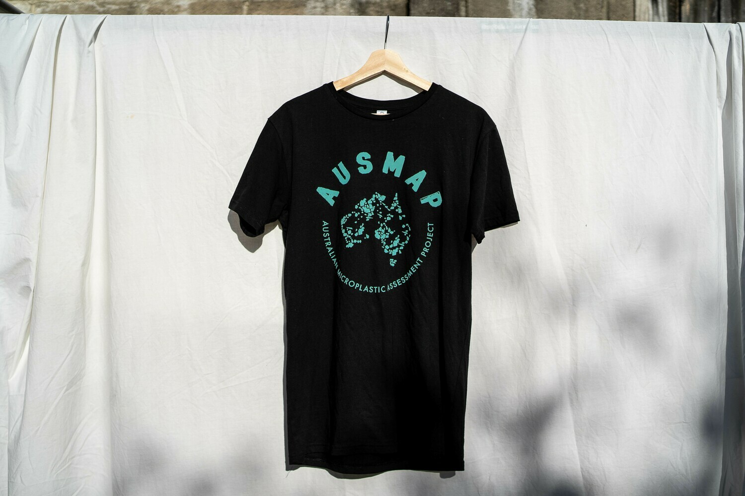 AUSMAP Logo Black T-shirt