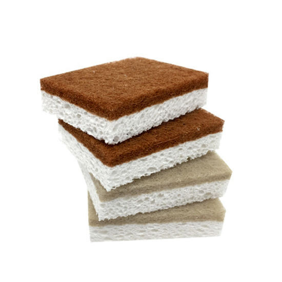 3 pack of Coconut Cellulose Scrub Sponge
