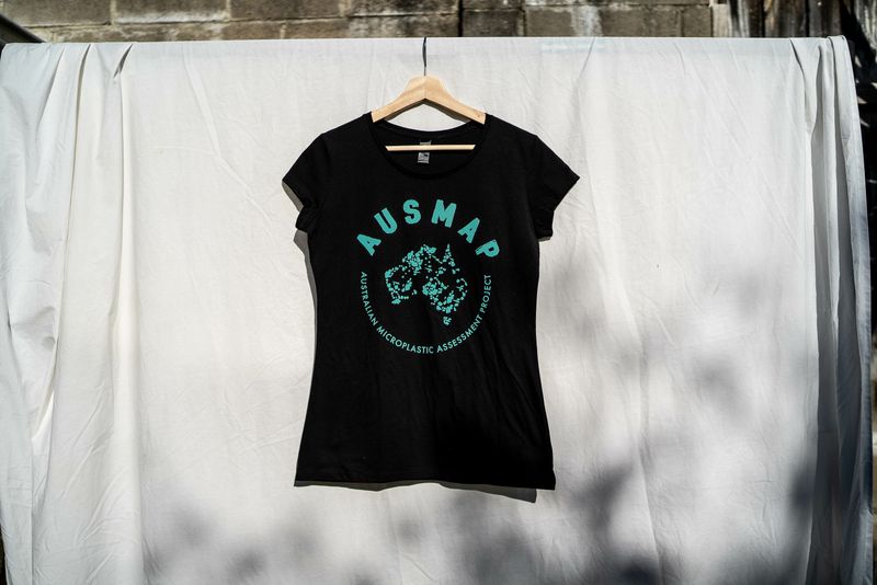AUSMAP Logo Black T-shirt