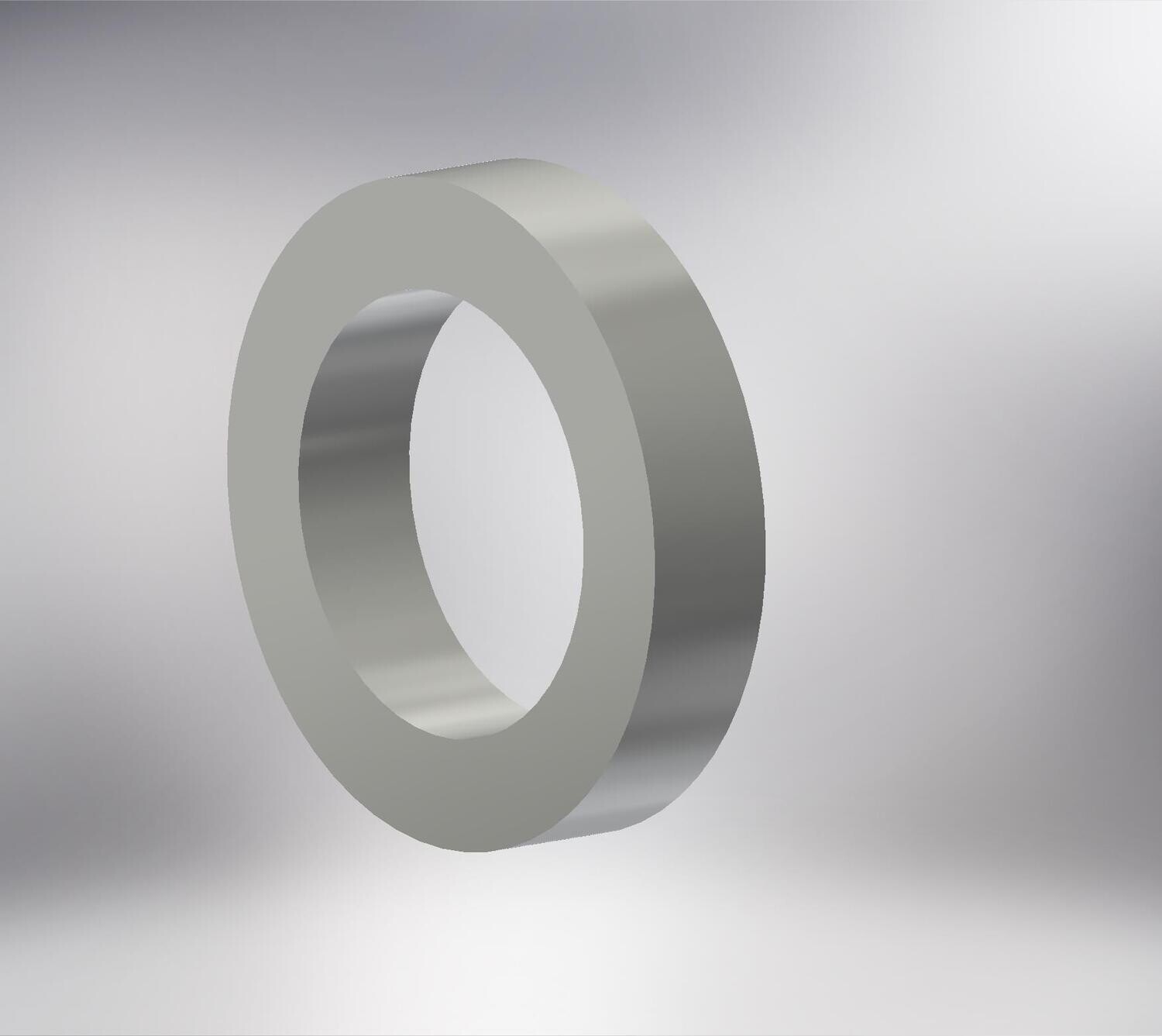 Paumelle 0056 / 0057 Lager-ring 12x8x3 Wit (+ 2 Vulringen)