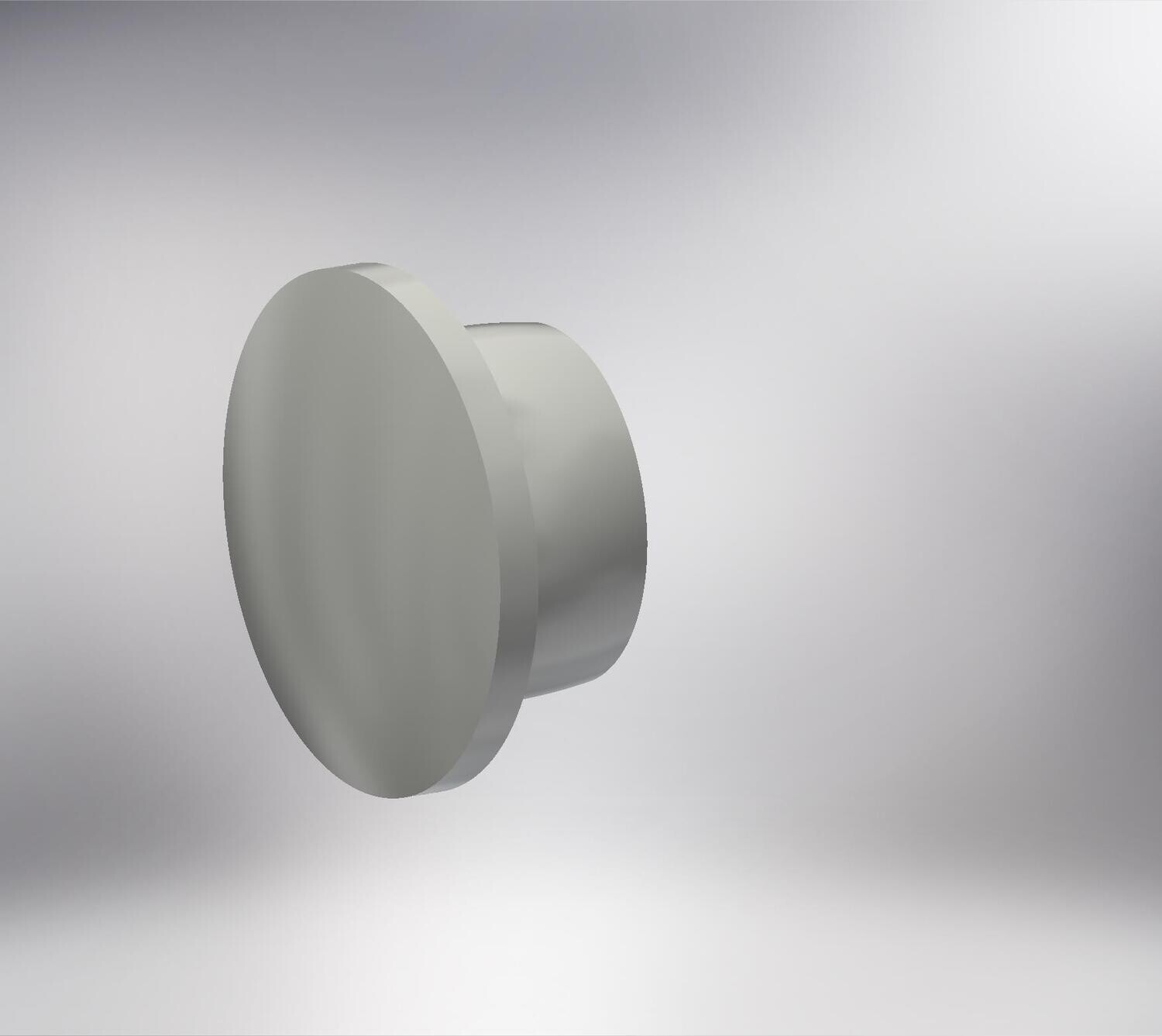 Paumelle 0056 / 0057 Afdekdop 12x8x4 Wit