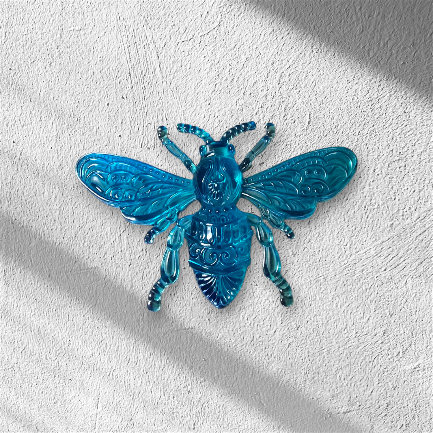 Bij, 15 cm, schutting-decoratie