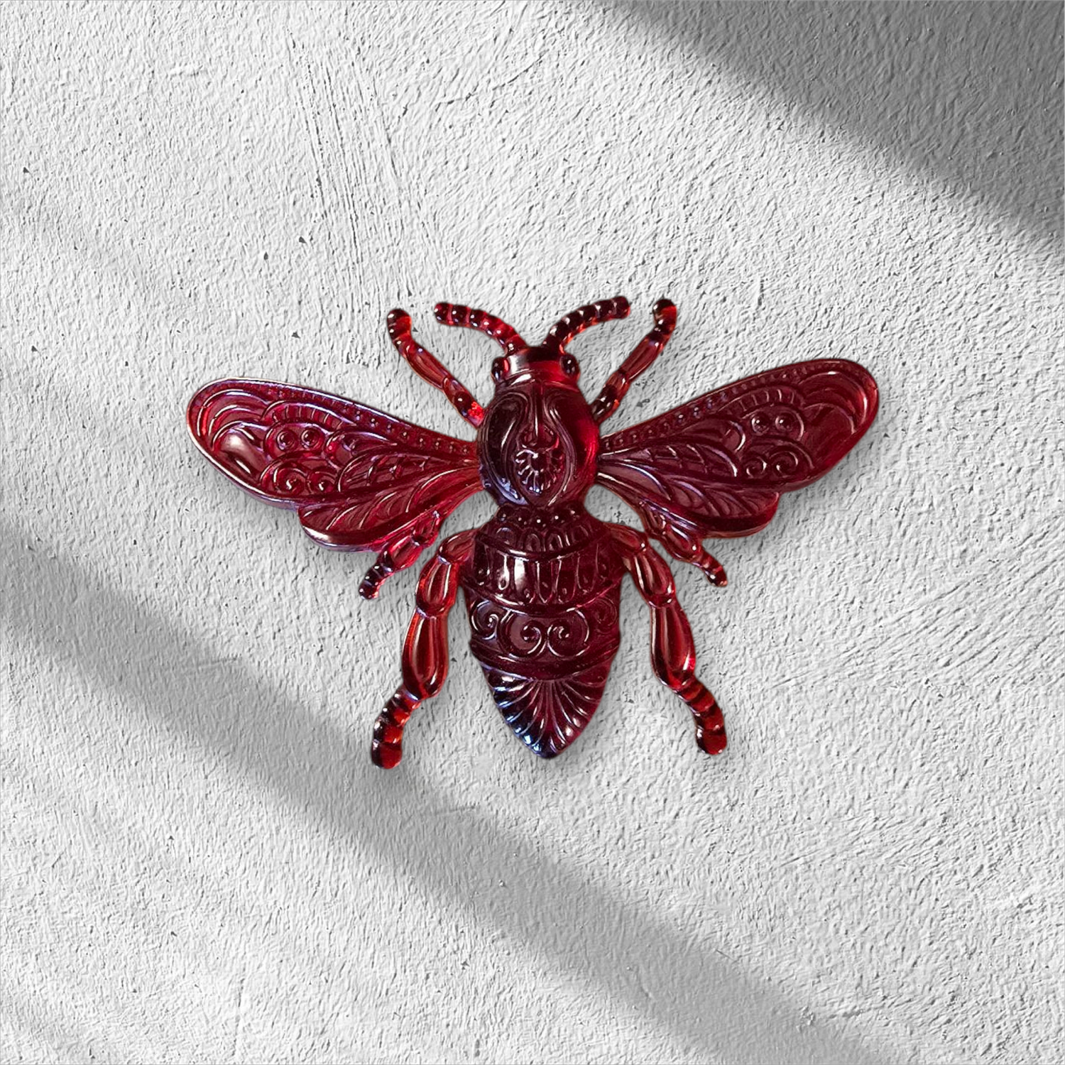 Bij, 15 cm, schutting-decoratie