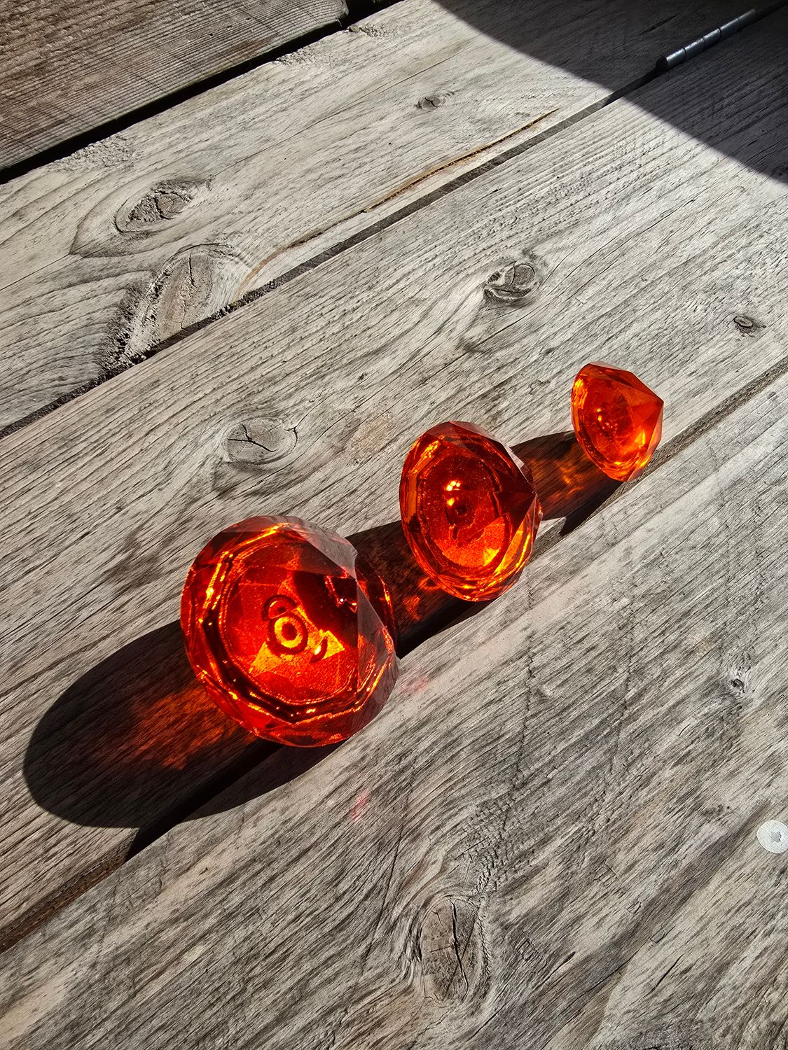 Diamant, 6 cm, op rvs-steker