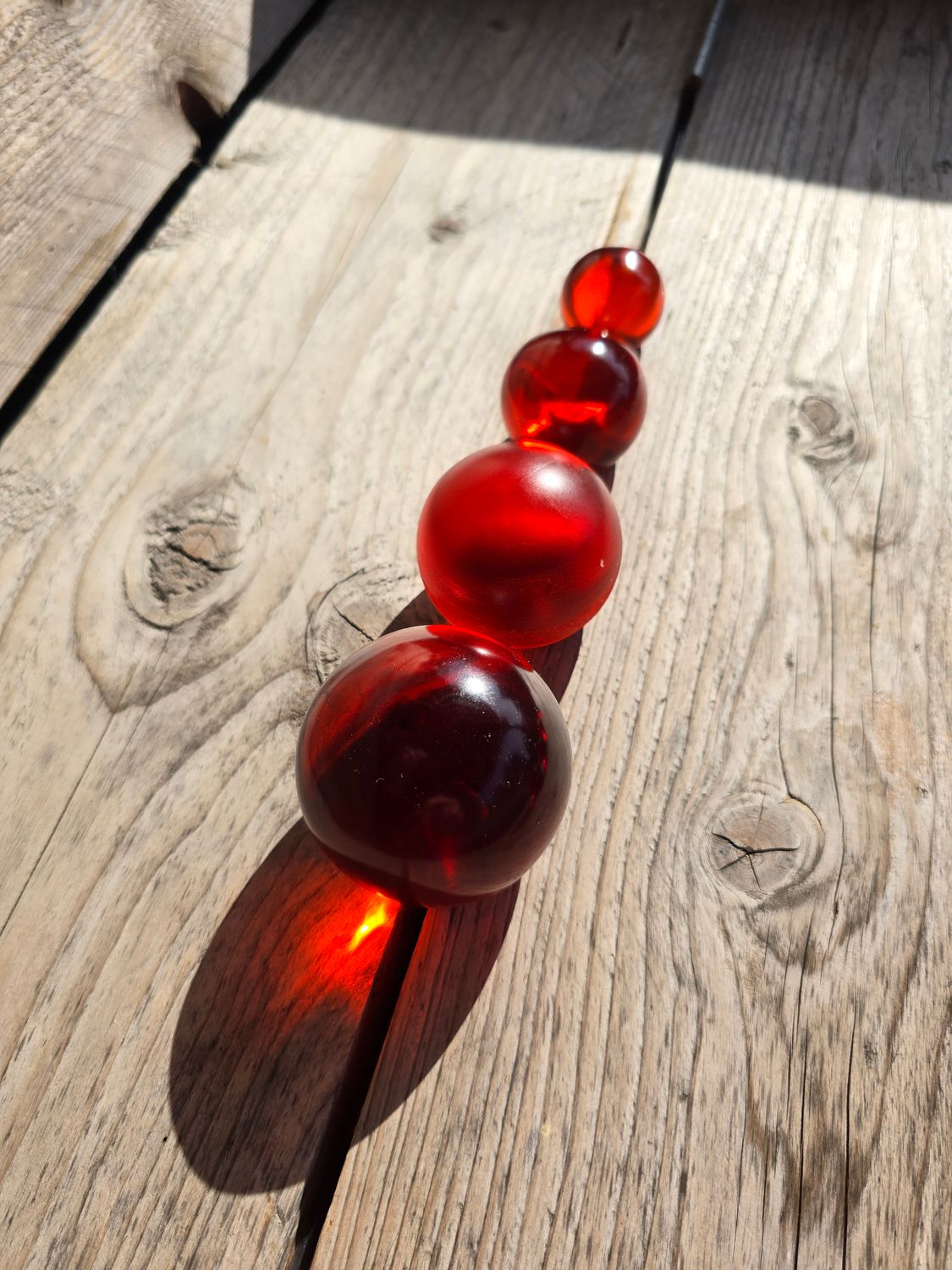 Bol, 4.5 cm, op rvs-steker