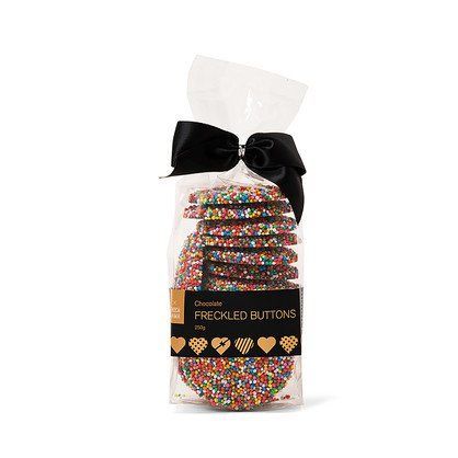 Chocolate Freckled Buttons