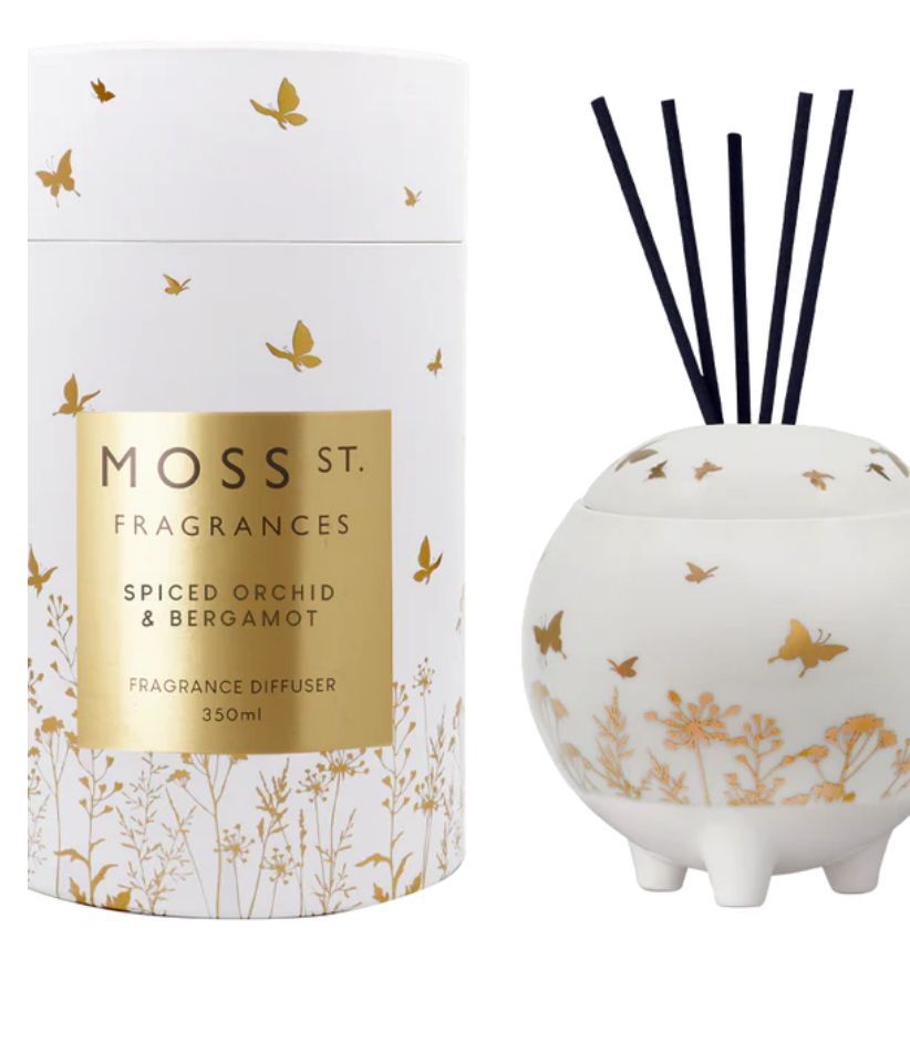Moss st fragrance diffuser spiced orchid & bergamot
