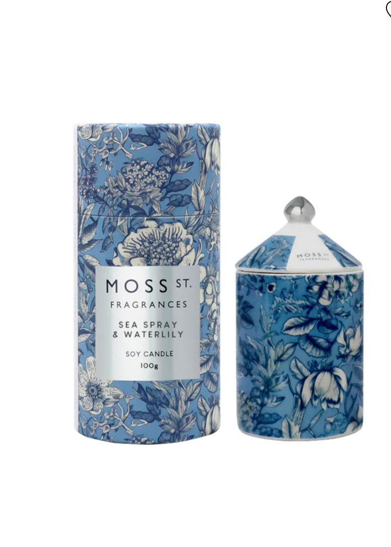 Moss street fragrance soy candle