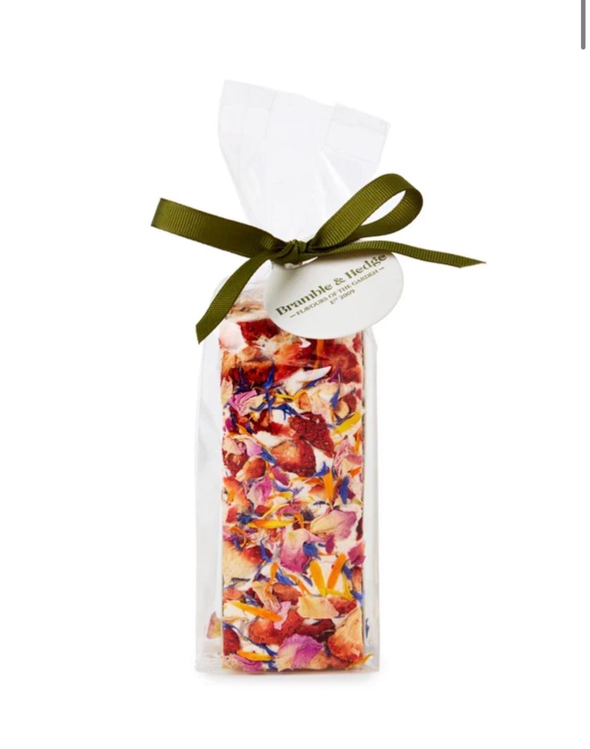 Strawberry, Elderflower & Belgian White Chocolate Nougat