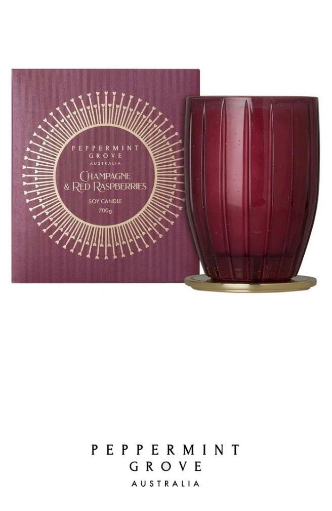 Champagne & Red Raspberries