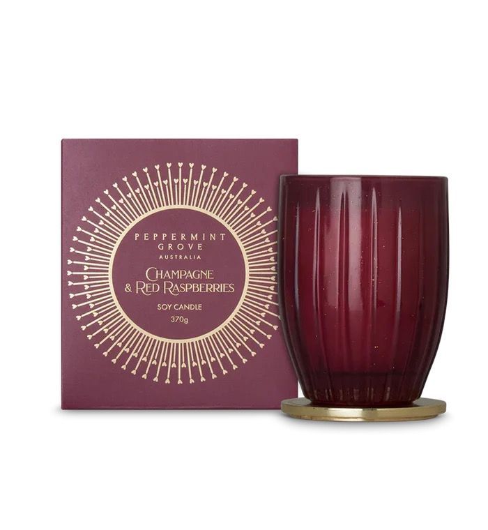 Champagne & Red Raspberries