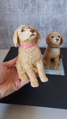 Pet Figure - Personalised Clay Display with Name