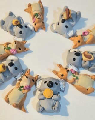 NEW!! Australian - Personalised Fridge Magnets 20 Whole Sale pack