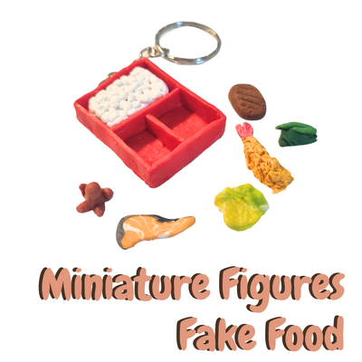 Miniature Fake Food Figures