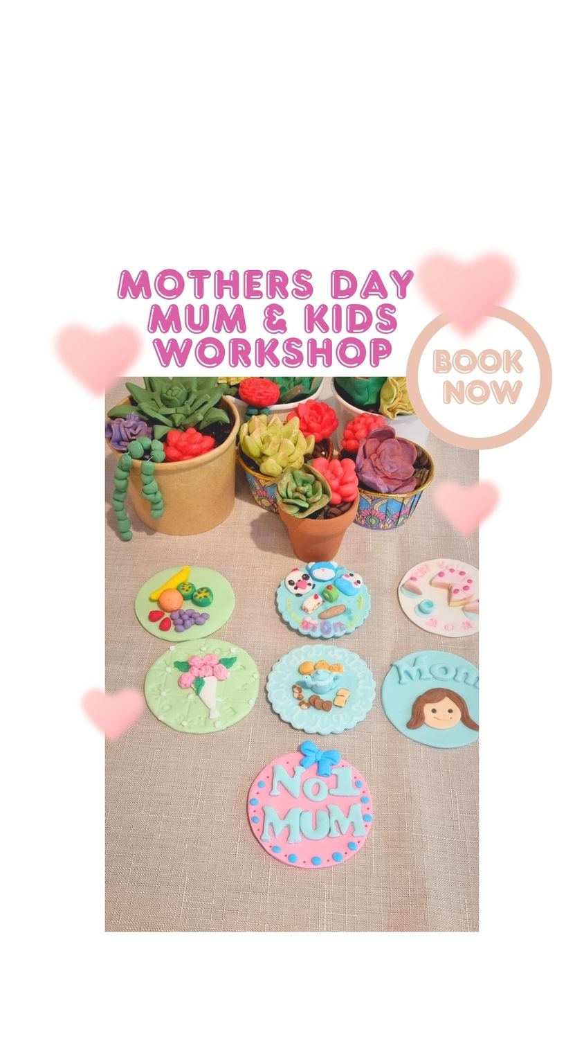 Sydney Mothers day Workshop for Parents &amp; Kids