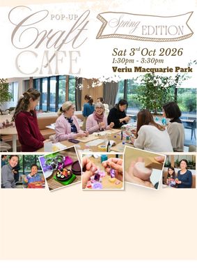 Pop up Craft Cafe