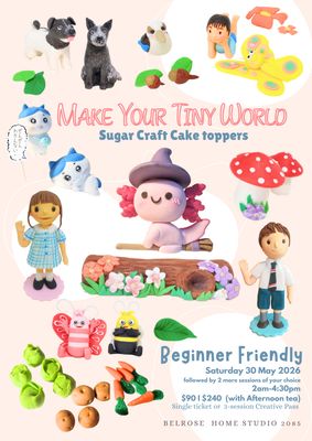 Sugar Craft Experience - Make your Tiny World