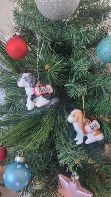 Christmas, 3D Pet Ornament, Clay, Custom Personalised, Pet Figure, Christmas Tree Ornament, Pet gift, Christmas gift, gift box, gift for Pet parents, pet lovers, Pet ornament