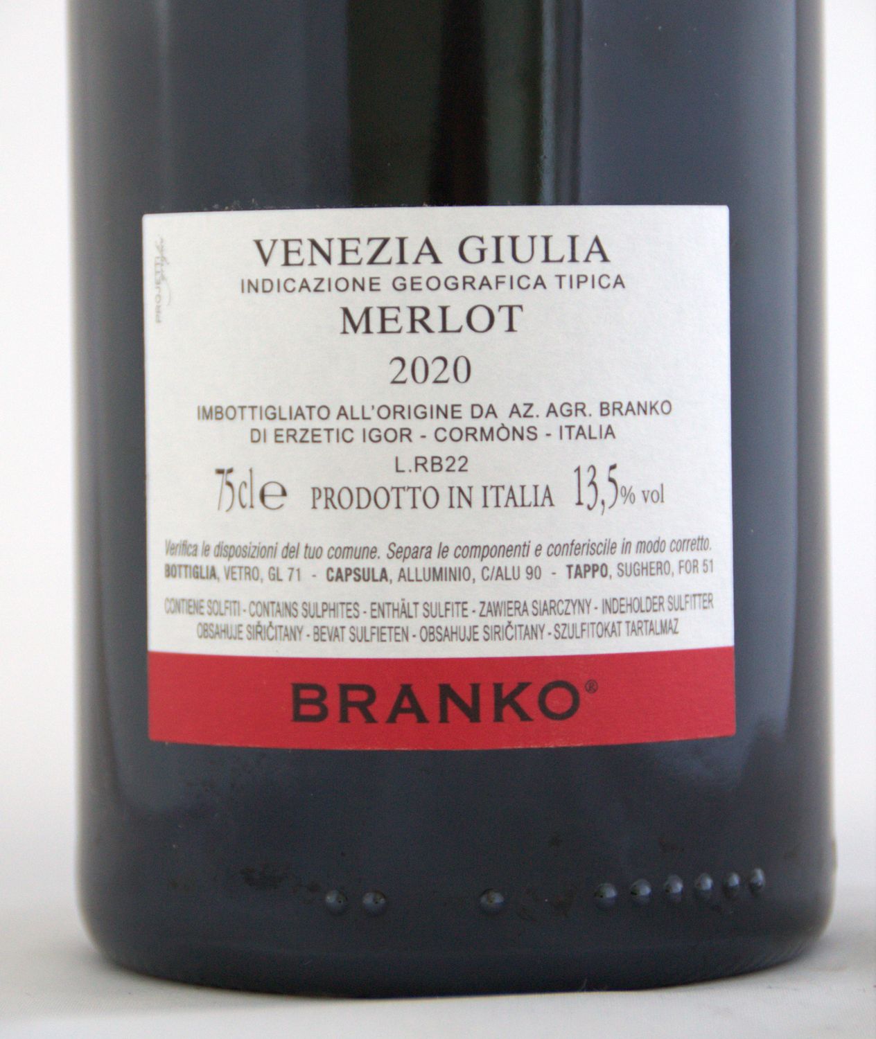 Branko Red IGT 2020 Rotwein