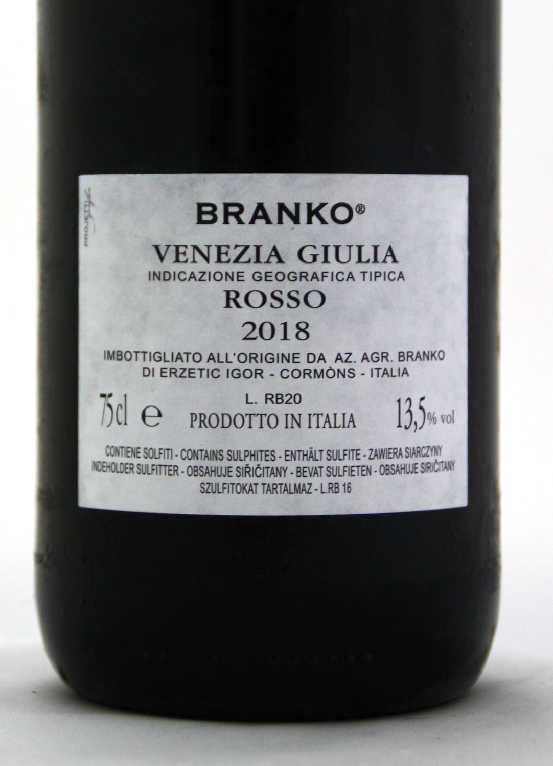 Branko Red IGT 2018 Rotwein