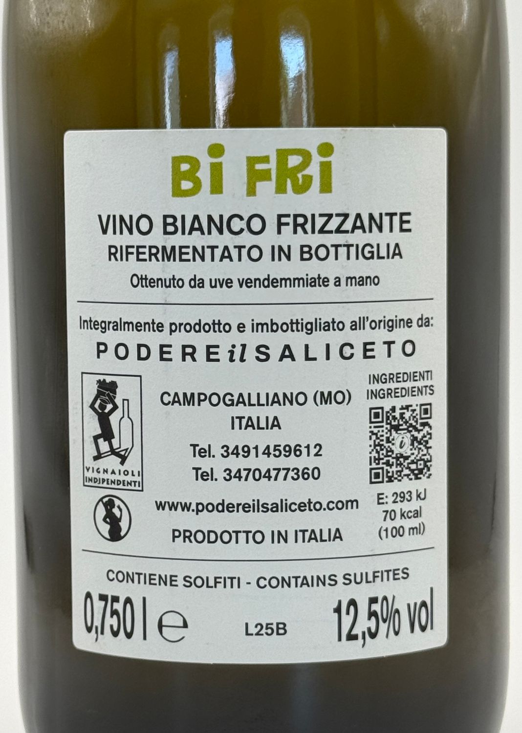 Frizzante BiFri Trockenschaumwein