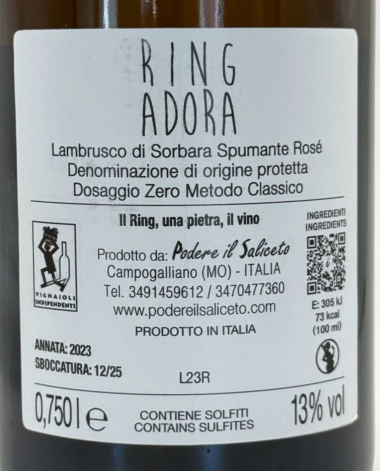 Lambrusco di Sorbara Spumante ROSE