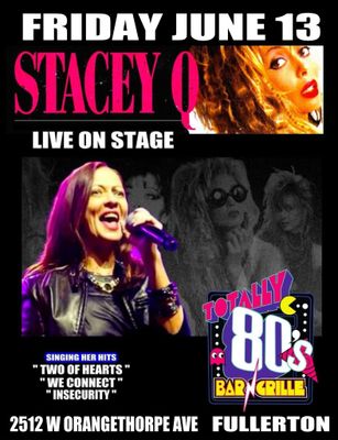 June 13th, 2025 - Friday - Stacey Q - Live  Show