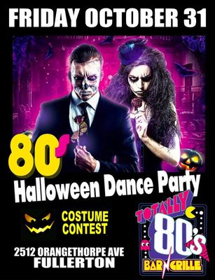 October 31st, 2025 - Friday - Halloween Dance Party + Costume Contest