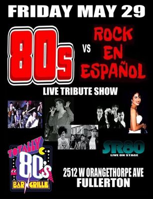 May 29th, 2026 - Friday - SR80s - Live - Show + Dance Party