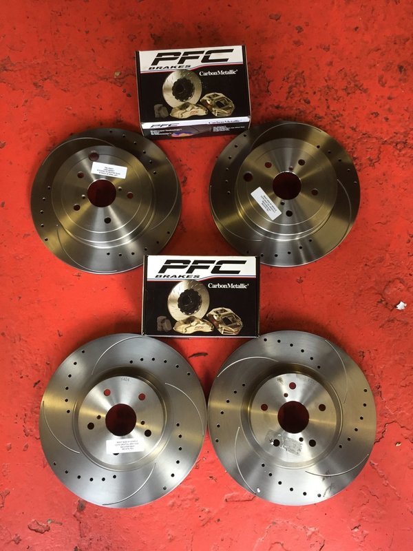 Subaru STi upgrade brake package 5x100 & 114