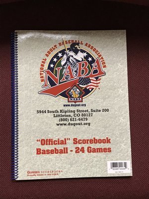 NABA Scorebook