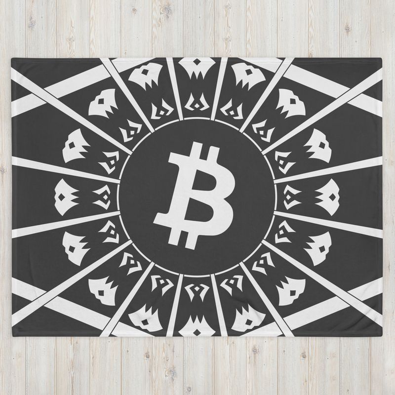 BITCOIN in the GLOW - (BLANKET #1)