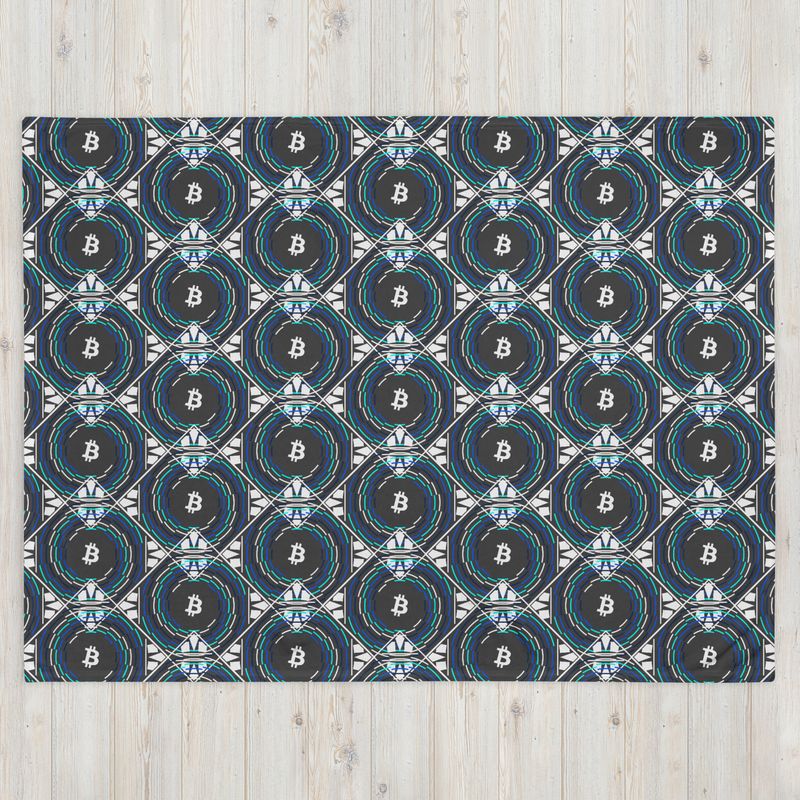 BITCOIN in FULL BLOSSOM - (BLANKET #1)