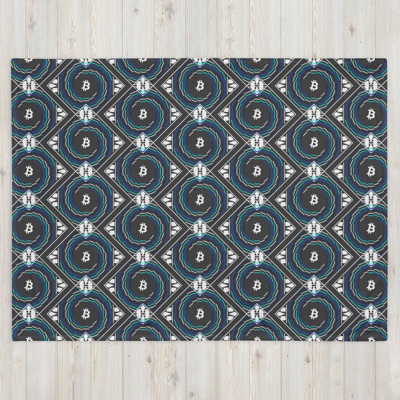 BITCOIN in FULL BLOSSOM - (BLANKET #2)