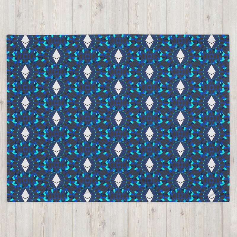 ETHEREUM in FULL BLOSSOM - (BLANKET #2)