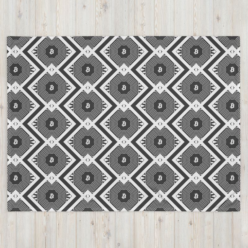 BITCOIN in FULL BLOSSOM - (BLANKET #4)