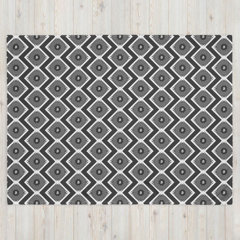 BITCOIN in FULL BLOSSOM - (BLANKET #6)